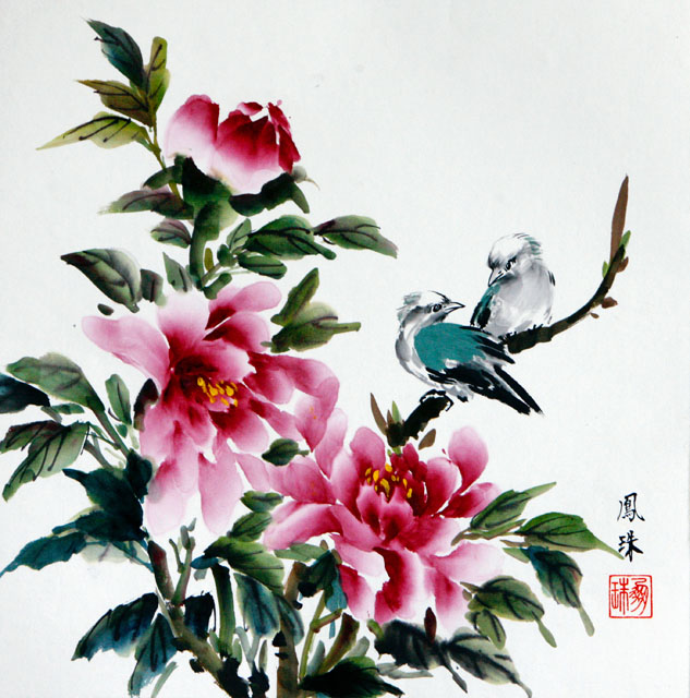 粥会八十周年庆书画作品之八