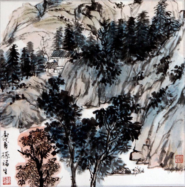 粥会八十周年庆书画作品之十一