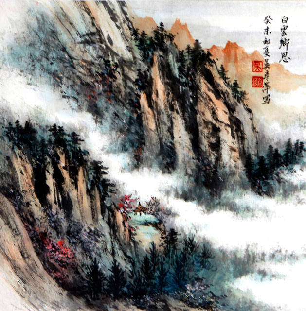 粥会八十周年庆书画作品之十四