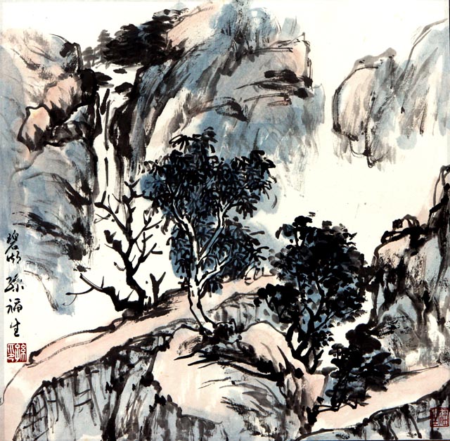粥会八十周年庆书画作品之十六