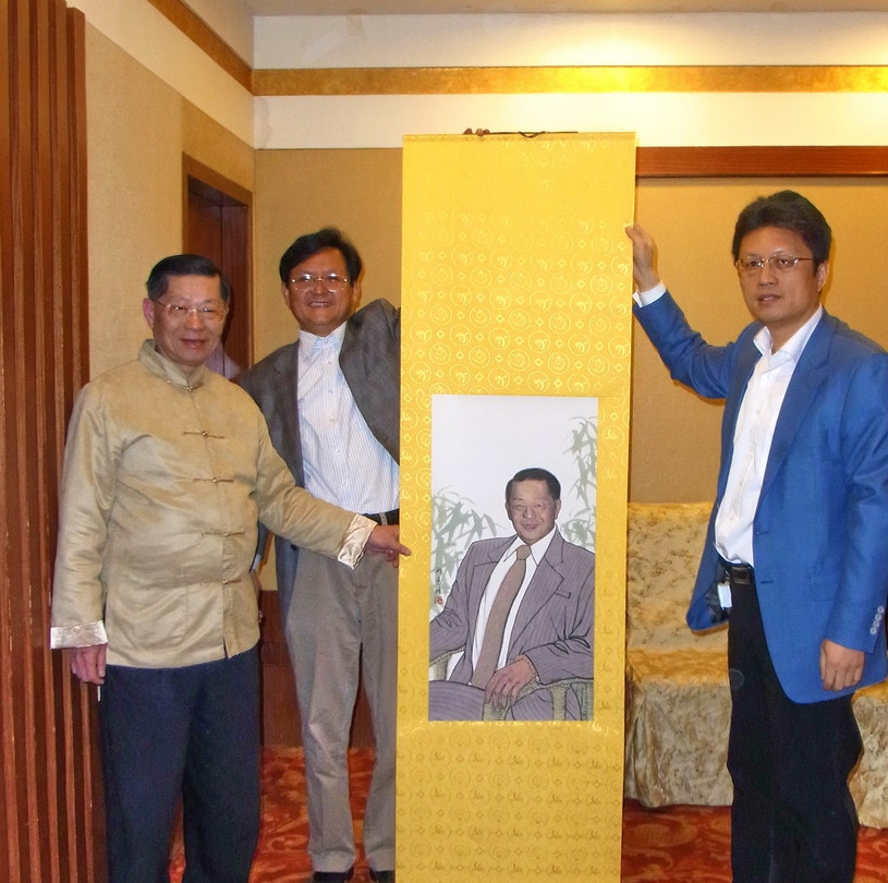 李曉東請邢東為陸炳文作畫