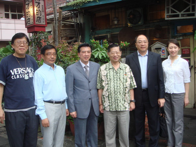 朱清為媽祖之光來阿才的店