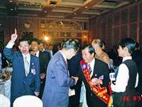 蕭萬長組閣前與党代表互動