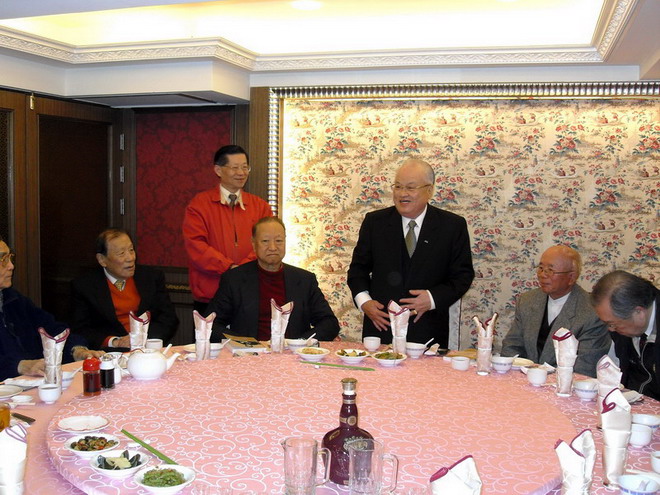 許水德在紀念粥会推崇沈氏
