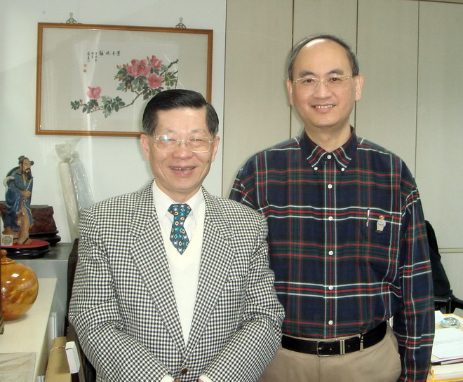 拜訪連榮譽主席辦公室主任