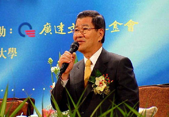蕭萬長招牌微笑舊