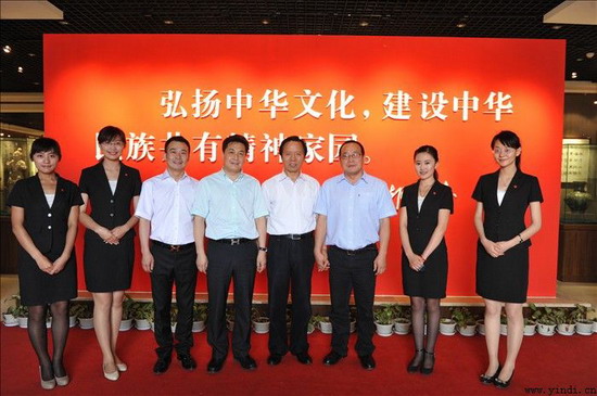 文化部副部長王文章訪銀帝