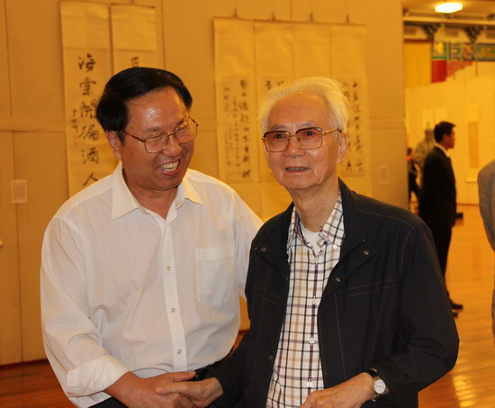 孟子洋與沈鵬大師