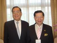 进总统府拜会秘书长曾永杈