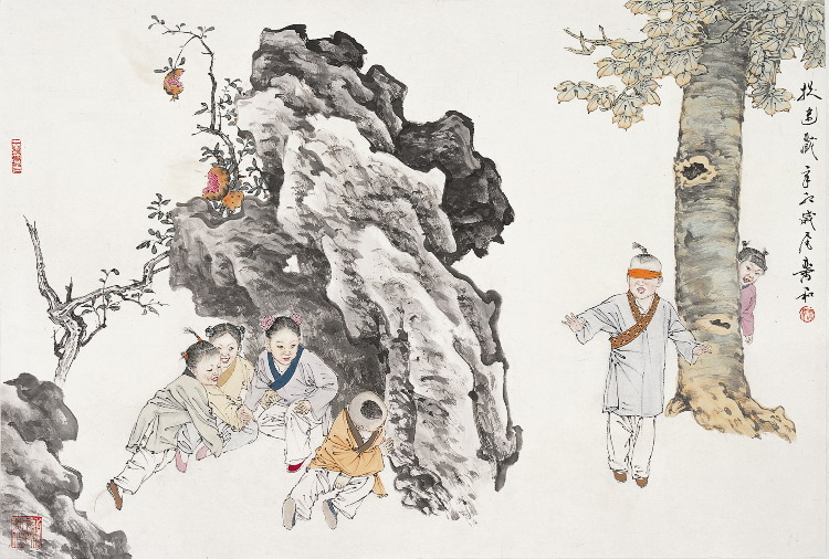 萧和泉州展览作品名捉迷藏