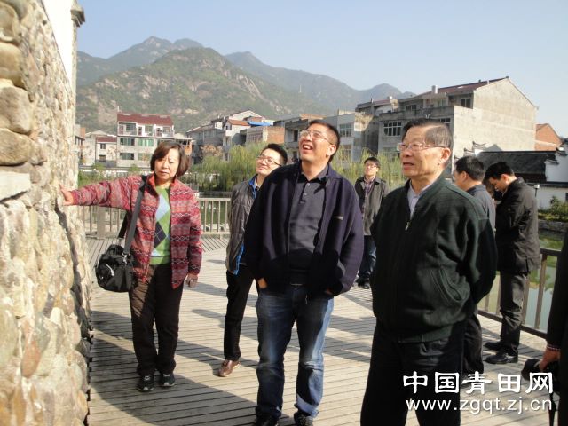 陆炳文二度赴青田参观考察