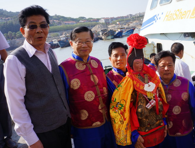 妈祖分灵起驾往北京东岳庙