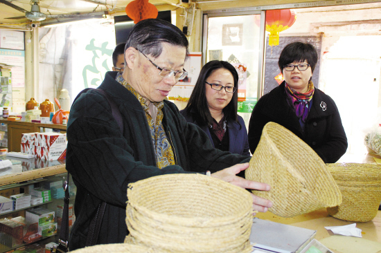 考察了解章安街道建设情况