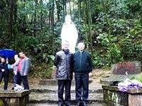 重临宁德南沶公园陆游塑像