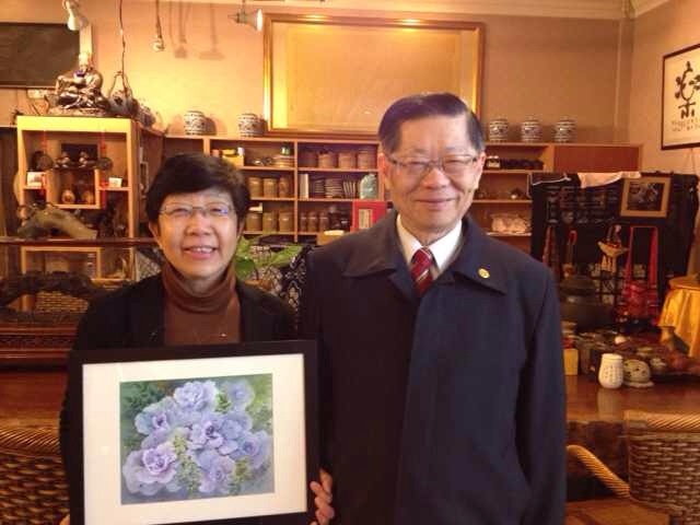 云玉馆粥会会长就看上这画