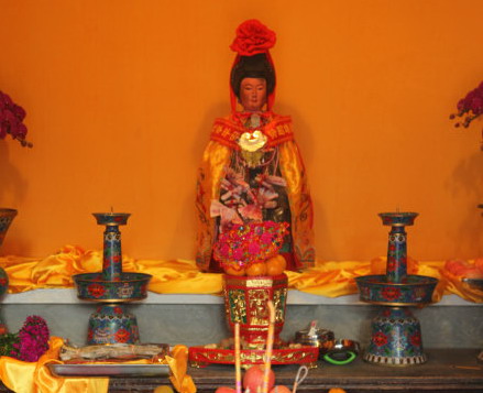 湄洲妈祖进北京安座海神殿