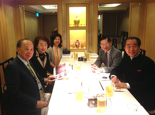赴康华大饭店欢迎晚宴雅集