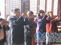 陆炳文祭拜天津天后宫妈祖