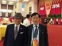 國宴同桌王津平和統急先鋒