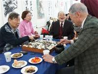文人雅集棋书画诗酒花俱全