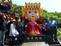 北方澳进安宫最大妈祖公仔