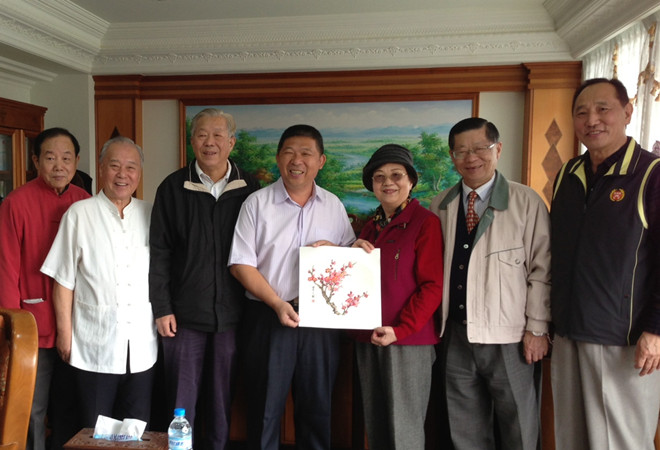 花莲县议长接待粥友代表团