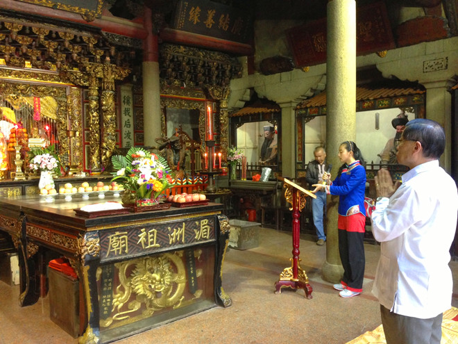 台湾信士六谒湄洲妈祖祖庙