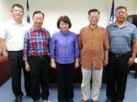 赴国民党拜会副主席黄敏惠