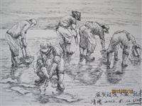 大家携手清理/史瑛行旅速写